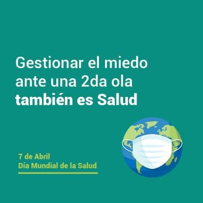 El miedo a enfermar de COVID-19 es normal y está en nuestra naturaleza. Lo importante es aprender a gestionarlo.